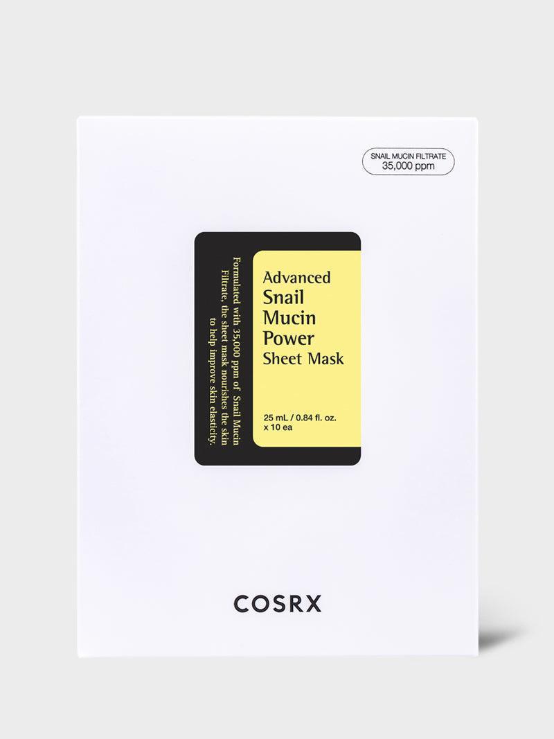 Advanced Snail Mucin Power Sheet Mask 10 Sheets [2W4V8]